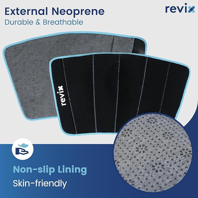 REVIX Shin Ice Pack Reusable Leg Ice Pack Wrap Cold Therapy Compression Sleeve for Calf, Elbow, Arm and Knee Discomfort Recovery and Support, 360° Full Coverage