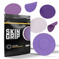 Skin Grip Adhesive Patches Compatible with Dexcom G7 & Stelo CGM – Waterproof & Sweatproof Cover for Continuous Glucose Monitor Sensor, Stays Secure for 10-15 Days – 20 Pack, Purple