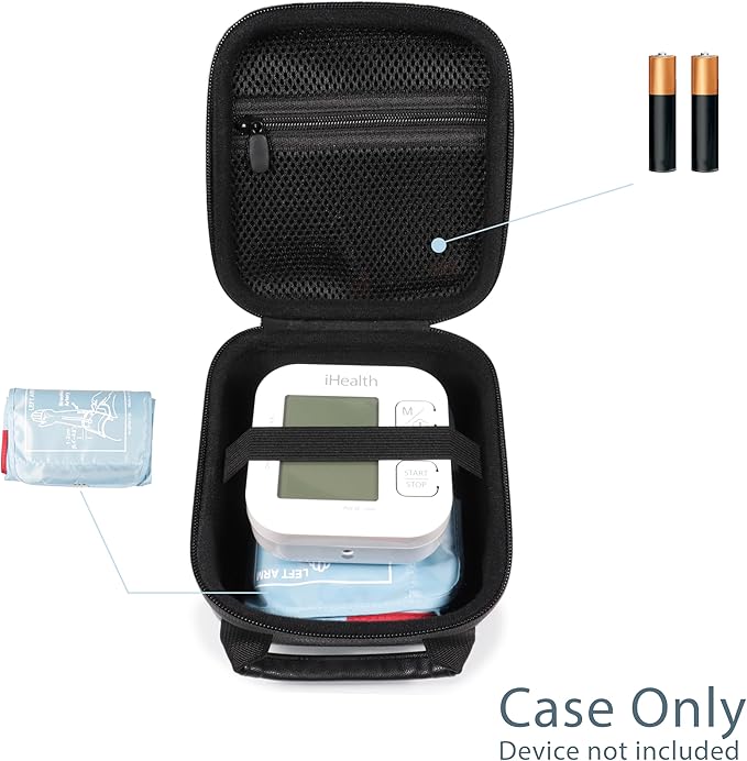 alltravel case for iHealth Track Smart Upper Arm Blood Pressure Monitor