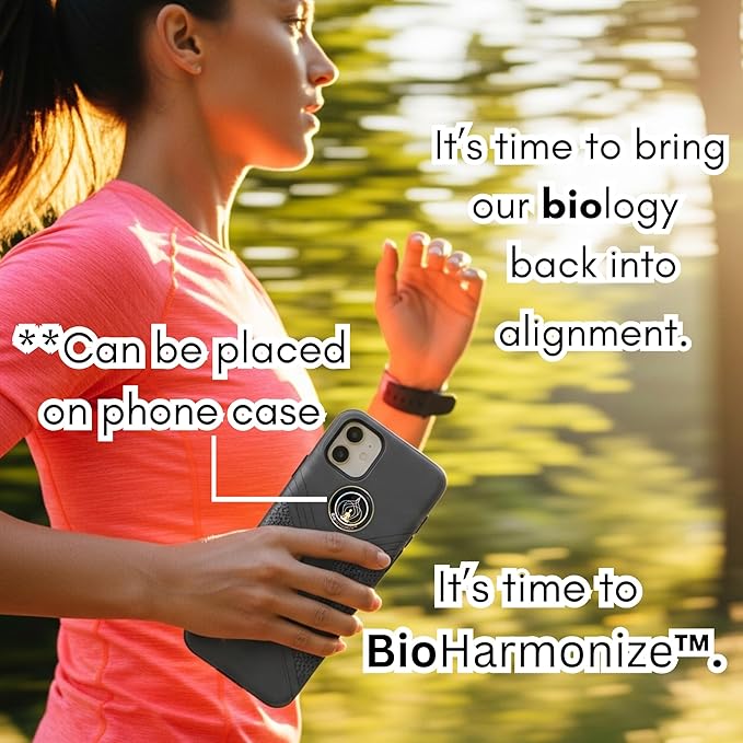Phone EMF Harmonizing Stickers — Multifaceted Neutralizer with Patented Quantum Technology & Natural Minerals | Pack of 6