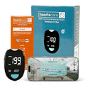 HeartsCare C1 Plus Total Cholesterol Meter Test Kit at Home with TC 10 count with 3D bluetooth HeartsHome app.
