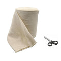 Tubular Compression Bandage Size K (8.5” x 33 ft) – Elastic Stockinette Support Sleeve for Waist, Trunks, Thick Quads – Cut-to-Fit, Washable Reusable, No Tape – Plus Medical Scissors