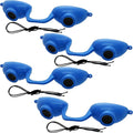 Super Sunnies EVO FLEX Flexible Tanning Bed Goggles Red Light Therapy Eye Protection UV Glasses, FDA Compliant - 4 Pack