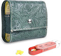 Pill Organizer,LIZIMANDU Weekly Travel Pill Case Box Medication Reminder Daily AM PM, Day Night 7 Compartments,for 4 Times A Day, 7 Days a Week-Includes Leather PU Carrying Case(1-Carved Green3)