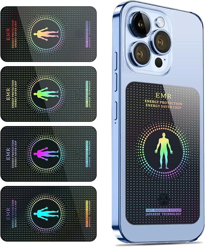 Protection Stickers for Cell Phones/Tablets/Laptops/Devices/Household Equipment - 4.2 x 2.4 x 0.015 inches,Applies to Everyone-Black 4 pcs