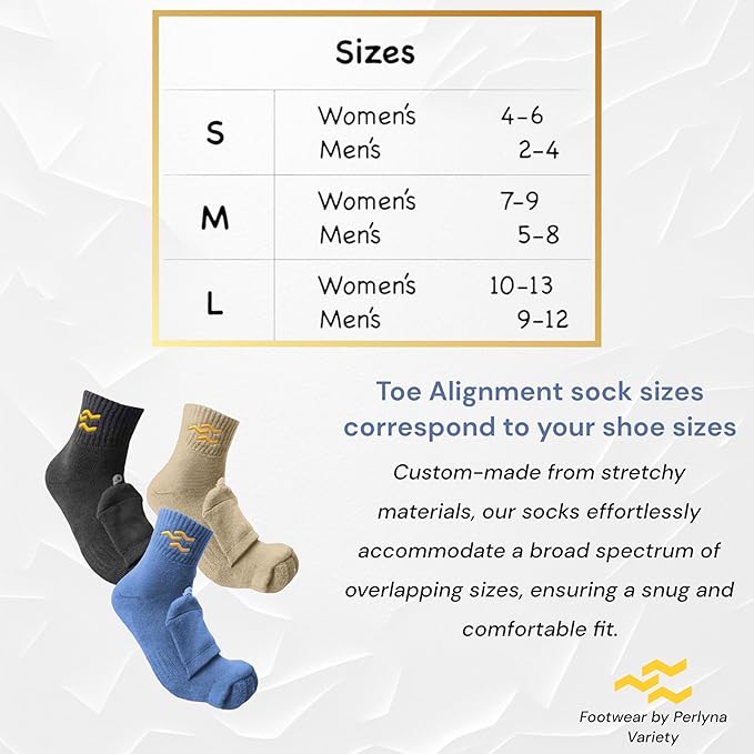 Toe Separator Socks for Women and Men Foot Alignment Bunion Relief Overlapping Toes Yoga Massage Socks