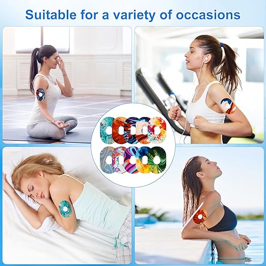 Dexcom G7 Overpatchs 10PCS Waterproof Adhesive Patch for CGM Sensors Hypoallergenic, Breathable & Extended Wear Secure Medical Grade Tape for Diabetes Glucose Monitor