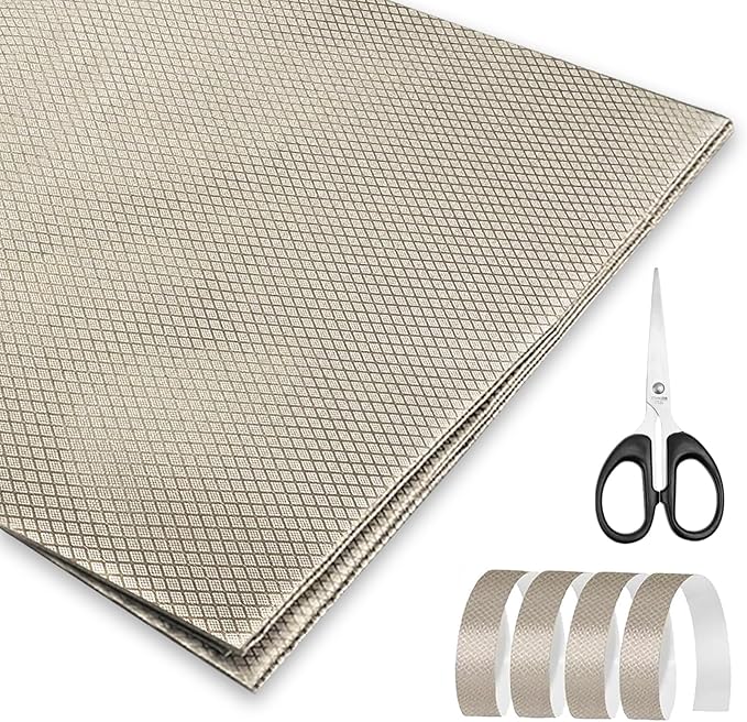 Faraday Fabric Military Grade Fabric 98×43 inch Nickel Copper Faraday Cloth for WiFi, GPS, Bluetooth, RFID, EMP Protection