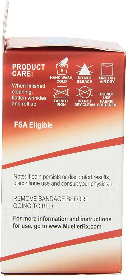 MUELLER Sports Medicine Elastic Bandage, All-Purpose Support Wrap, Self Adhesive Bandage Wrap, Athletic Compression Sleeve for Injuries and Pain Relief, Beige