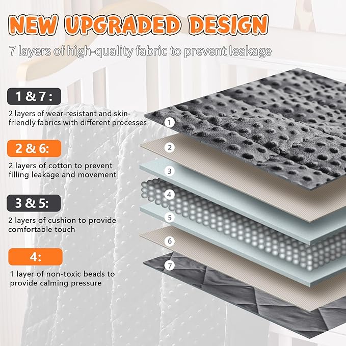 Grey Weighted Blanket Kids 10lbs, 40"x60", Breathable Cooling Minky Heavy Throw Blanket for 80-120lbs, Soft Winter Thick Big Blankets Weighted Comforter Gift for Sleeping