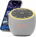 Santebee White Noise Sound Machine for Sleeping, 388 Soothing Sounds, Cocoon Pro 2 Smart APP Control, Custom Buttons Bedside Dimmable Alarm Clock Night Light, for Adults Baby Kids Lullaby