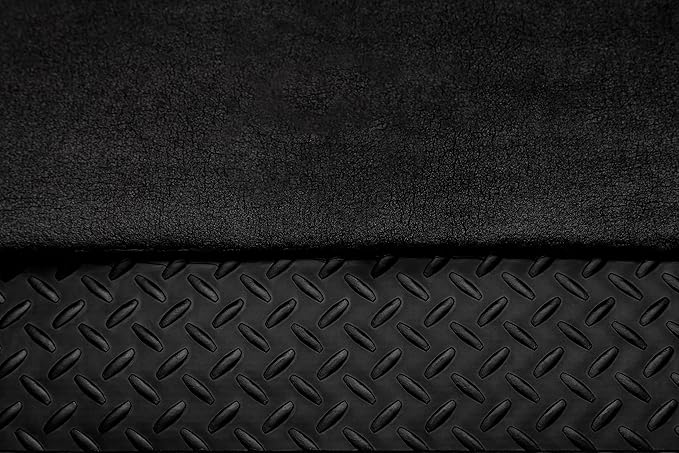 Tapetes Niva® Anti Fatigue Mat, Diamond Plate Non-Slip Finish, Foam Interior. for Profesional Kitchen, Garage or Industrial use, (Black, 36" L x 24" W x 0,82" Th)