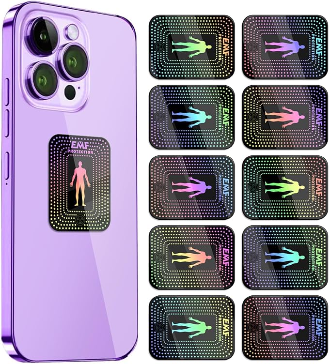 Stickers for Cell Phones/Laptops/Tablets/Devices/Equipment - 1.2 x 1.6 x 0.01 inches - Small, Lightweight and Stylish - Easy to Use - Fine and Durable - Applies to Everyone - [Reusable] - (10 Pcs)