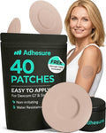 Adhesive Patches for Dexcom G7 & Stelo CGM that Stay for 10-15 Days - Sweatproof & Waterproof Over Patches - Overpatches for Continuous Glucose Monitor Sensor Protection, Tan - 40 Patches