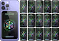 Stickers for Cell Phones/Laptops/Tablets/Devices/Household Equipment - 4.2 x 2.4 x 0.015 inches-Large Area Protection-Applies to Everyone - [Reusable] - (15 Pack)