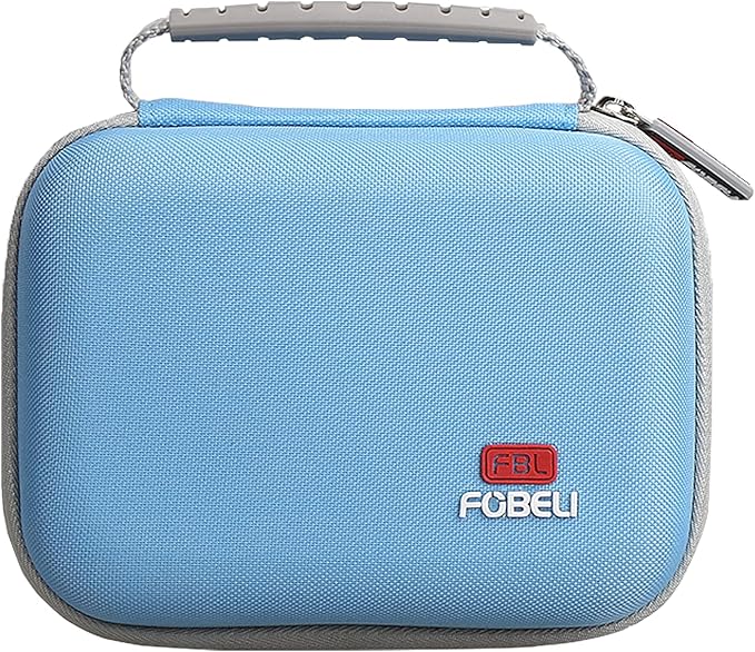 FBLFOBELI Hard Carrying Case Replacement for iHealth Track Smart Upper Arm Blood Pressure Monitor, Bluetooth Blood Pressure Cuff Machine, Protective Travel Storage Bag (Case Only)