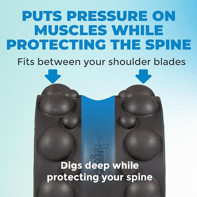 Chirp Wheel XR Knot Kneader - Firm Massage Roller, Shiatsu Thumb Massage, Muscle Release Tool for Knots &Tension Relief | High Density Foam for Physical Therapy & Relaxation, 500lbs Capacity, 6" Mint
