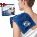 Comfytemp Microwave Heating Pad for Pain Relief, 8"x16" 2.18LB Hot Pack Moist Heat Relief for Neck Shoulder, Cramps, Muscle Ache, Warm Compress Relaxation Items for Women Men Seniors