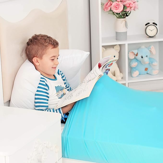 Sensory Compression Blanket | Spandex Bed Sheet for Kids & Adults | Deep Relaxing Feeling, Release Oxytocin | Helps With: SPD, Anxiety, ADHD, Autism and More | Breathable & Stretchable | Queen Size