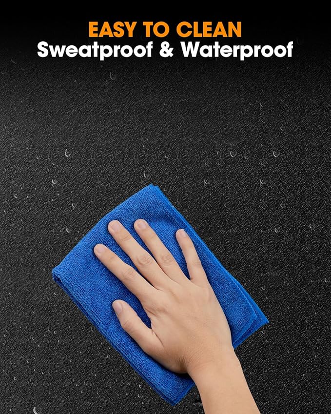 Walking Pad Mat for Carpet, Treamill Mat for Hardwood Floors, High Density, 1/4 Thickness, Folable, Floor Protection Mats for Bikes, Elliptical, Treadmill