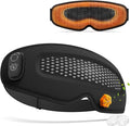 Cordless Heated Eye Mask - Removable Scent Pads, 1200mAh Rechargeable Heated Eye Masks for Dry Eyes,Cordless Eye Heating Pad for Stye Eye Treatment, Warm Compress for Eyes, Gifts for Men Women