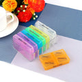 Weekly Pill Organizer, Pill Container Box, Medicine Organizer, 7 Days Weekly Dispenser Am Pm Storage Pill Container Tablet Sorter Daily Pill Case to Hold Medication, Vitamins