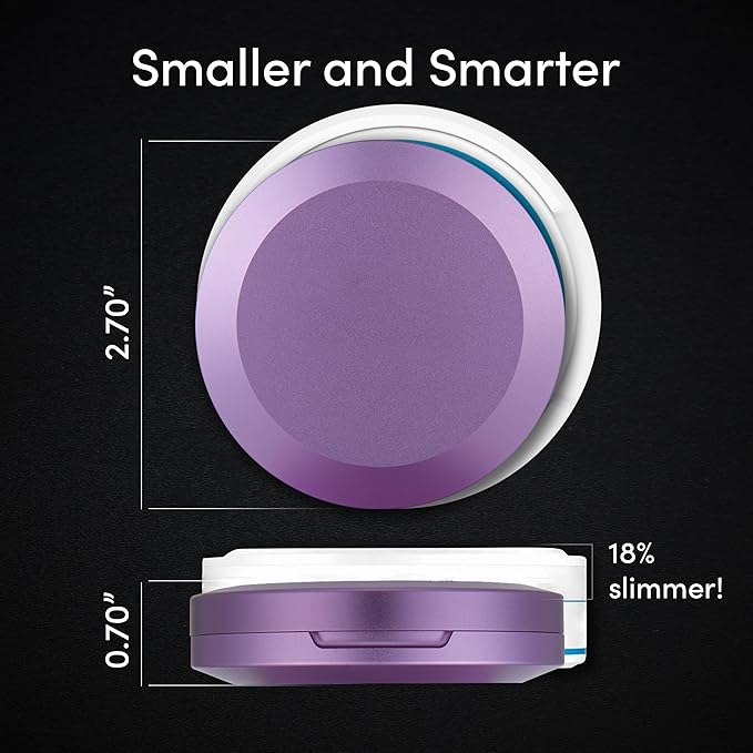 Aluminum Zyn Can – Slim Metal Zyn Container for Pouches & Snus | Core Series | Lavender Purple