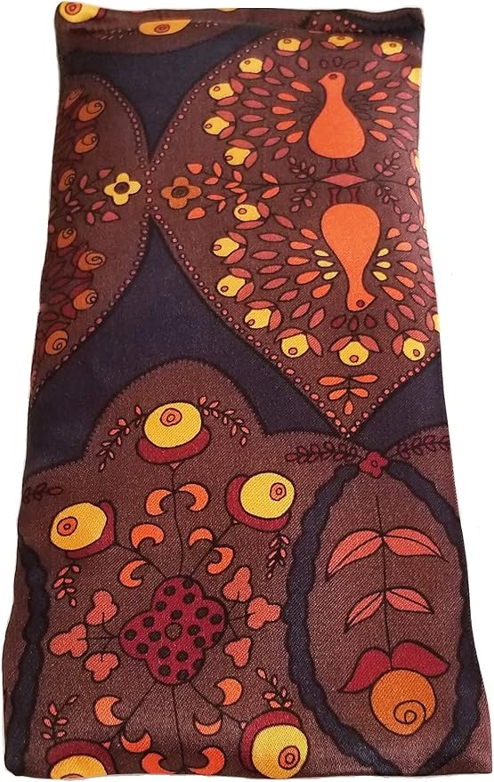 Eye Pillow with 1 Washable Pillowcase, Yoga, Meditation, Cold or Hot Therapy. Relieve Puffy or Dry Eyes. Eye Pad For Relaxing Warmth, Cooling Relief. Eye Mask for Sleep.