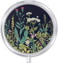Pill Case, Cute Travel Pill Box for Purse, Moisture Proof Small Medicine Holder, Portable Pocket Medicine Organizer Dispenser to Hold Vitamins, Cod Liver Oil, Supplements, Dandelion