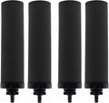 1 Micron Water Filter Replacement for Berkey® BB9-2® Black Purification Elements, Compatible with Berkey® Gravity Filter System, Pack of 4