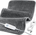 VAAGHANM Heating Pad: 33 x 17 inches Electric Heating Pad for Back - Extra Large Heat Pad for Shoulder/Neck/Knee/Arms - Upgraded 6 Timer & 6 Temperature Controller -Gift for Women