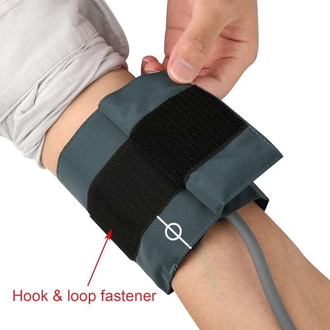 Cosmos Blood Pressure Monitor Replacement Cuff with Metal Air Hose Connector for Blood Pressure Monitor and Machine for 18-26 cm Upper Arm Circumference (Child Size)