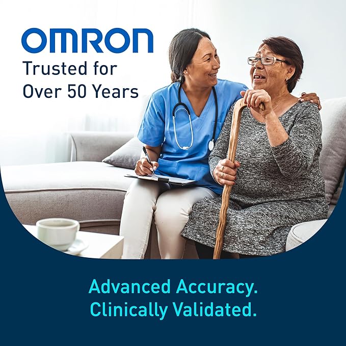 OMRON Evolv Wireless Blood Pressure Monitor for Home Use & Upper Arm Blood Pressure Cuff - #1 Doctor & Pharmacist Recommended Brand - Clinically Validated - Connect App