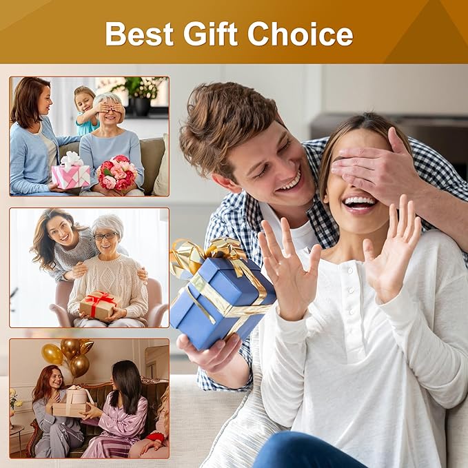 Back Massager with Heat for Pain Relief Deep Tissue, Portable Chair Massager Seat Cushion with Vibration Massage, Back Massage Chair Pad with Optional Cooling, Gifts for Dad Men Women Home Office Use