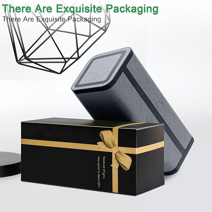 Pill Organizer 7 Day，Daily Am Pm Pills Box，Weekly Travel Medicine Container Case，Portable Leather Vitamins Private Planner Holder，Cute and Compact Supplements Sorter Holder (Silver Gray)