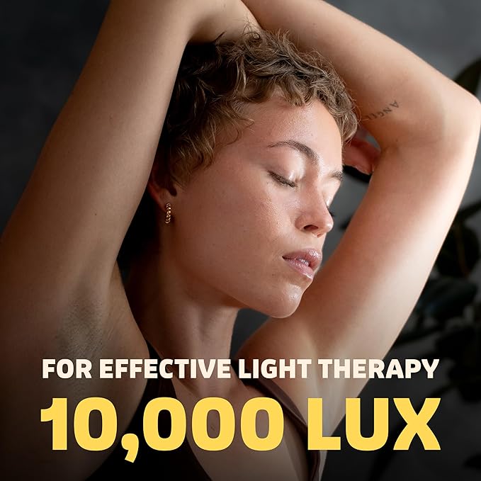 Circadian Optics Lumos 2.0 Light Therapy Desk Lamp | As Seen On Shark Tank | 10,000 LUX UV-Free Full-Spectrum LEDs | Adjustable Portable Folding Sunlight Lamp for Seasonal Blues, Focus, Energy & Sleep