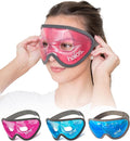 HM Cooling Eye Mask - Reusable Gel Cold Pack Soothes Puffy Eyes, Dark Circles & Hangovers - Relieve Headaches & Sinus Pain With Cold Therapy