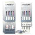 Identify Diagnostics Drug Test Cards | 100 Pack | 5 Panel Dip CLIA Waived Instant Urine Marijuana Drug Test Dip Kit for AMP,COC,MET,MOP|OPI,THC