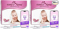 Easy@Home Ovulation Test Strips Powered by Premom Ovulation Predictor APP, FSA Eligible, 40 Ovulation Test and 10 Pregnancy Test Strips, 40LH +10HCG | Package May Vary (Pack of 2)