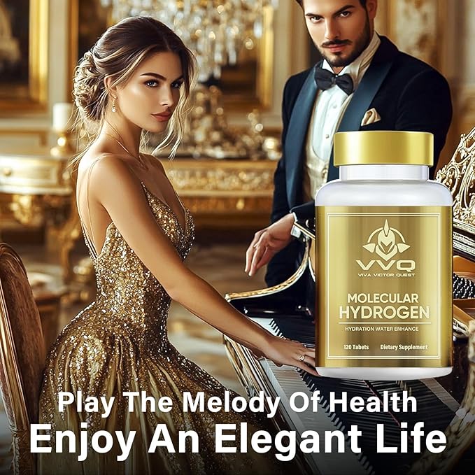 120 Tablets-H2 Molecular Hydrogen Water Tablets with Magnesium, Dietary Supplement, Supports Brain Health and Cognitive Function
