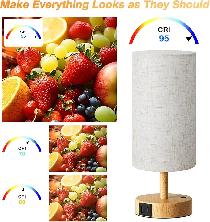 Light Therapy Lamp 10000 Lux, Sun Lamp with Remote Control, 3 Color Temperature & Stepless Dimming, Happy Sunlight Lamp, Daylight Lamp for Home, Office, Decoration Use As Lift Mood, Happy Life