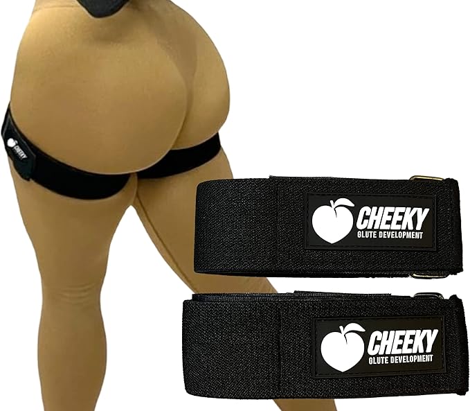 BFR Booty Bands for Women - Blood Flow Occlusion Straps for Butt and Legs Restriction Glute Training