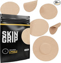 Skin Grip Freestyle Libre 2 Sensor Covers & Lingo CGM – Waterproof and Sweatproof Adhesive for 10-15 Days, Pre-Cut Medical Tape, Continuous Glucose Monitor Patch – 20 Pack, Tan