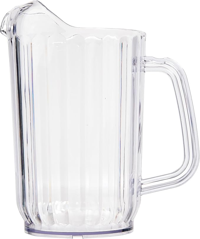 Winco Plastic Water Pitchers, 32-Ounce (Pack of 2)