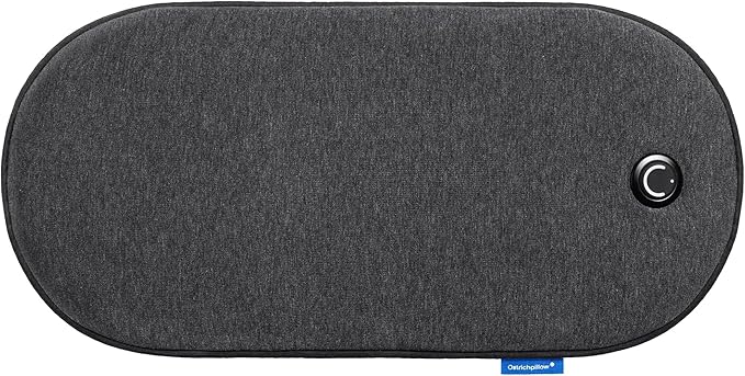 Ostrichpillow Embrace Heating Pad - Wearable Heating Pad for Menstrual Cramps and Back Pain - 3 Heat Settings - Portable and Rechargeable - Slim and Lightweight - Unnoticeable Under Clothes