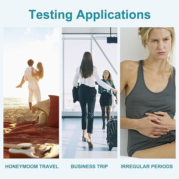 Ovulation Test Strips - 35 Strips, Results Within 5 Minutes, Clear Display, Easy to use.
