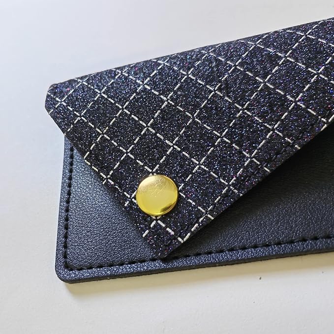 Birth Control Pill Case Keychain Envelope Shape (Shiny Check)