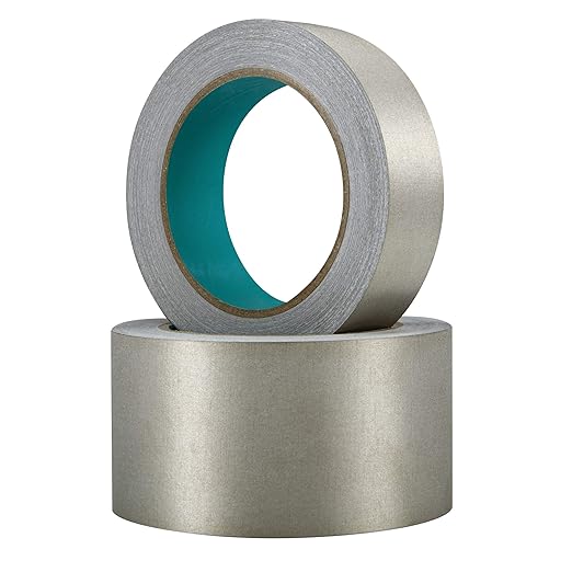 MWRF Source Conductive Cloth Fabric Adhesive Faraday Tape (1.6-inch x 65ft); EMI Grounding; RFID Signal Attenuation; Radio Frequency Signal Attenuation; Guitar Interference Shielding