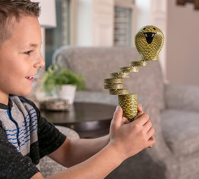 TrueBalance Cobra Version – Advanced Skill-Building Balance Toy for All Ages | Improves Focus, Coordination & Fine Motor Control | Great for STEM Learning, Therapy & Desk Fidget Fun