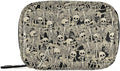 Fun Skull Pill Box 7 Day Pill Case Travel Pill Organizer Bag with Zipper Portable Weekly Vitamin Medicine Supplement Holder Pouch Bag
